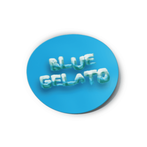 Blue Gelato Strain/Slap Stickers/Labels.