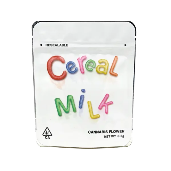 Cereal Milk Mylar Bags/Strain Pouches/Cali Packs