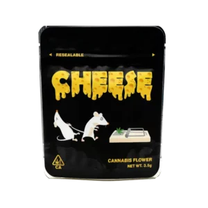 Cheese Strain Cali Pack Mylar Bags/Pouches