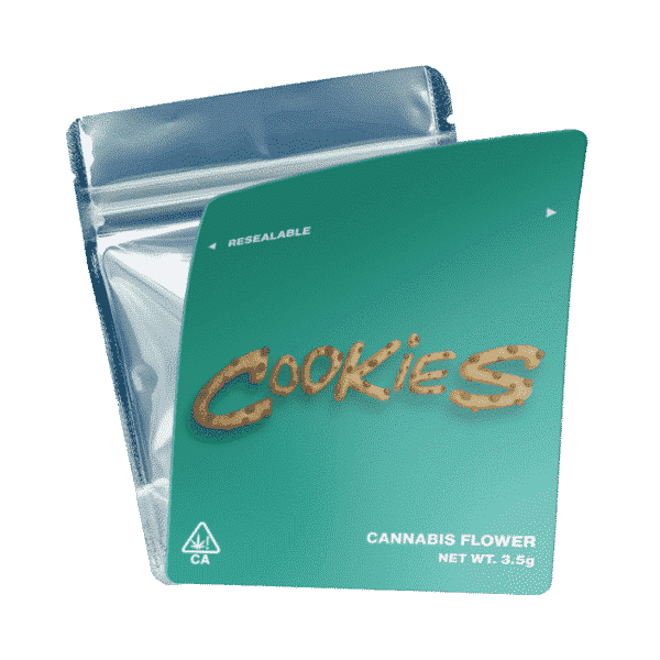 Cookies Mylar Bags/Strain Pouches/Cali Packs. Unlabelled