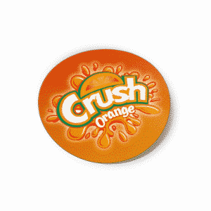 Crush Orange Strain/Slap Stickers/Labels.