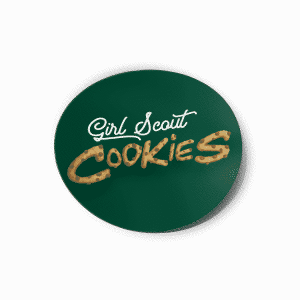 Girl Scout Cookies Strain/Slap Stickers/Labels.
