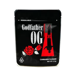 Godfather OG Mylar Bags/Strain Pouches/Cali Packs