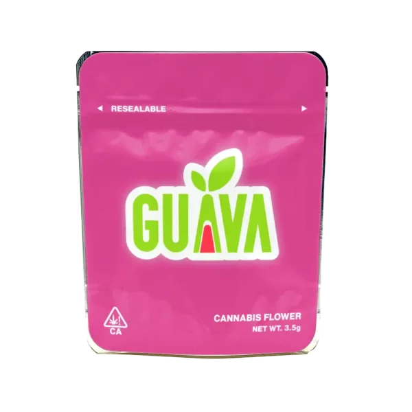 Guava Mylar Bags/Strain Pouches/Cali Packs