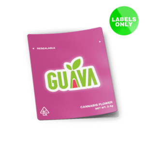 Guava Mylar Bag Strain Labels