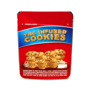 Infused Cookies Mylar Bags/Strain Pouches/Cali Packs