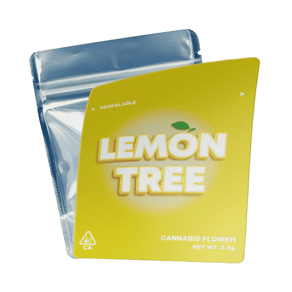 Lemon Tree MMylar Bags/Strain Pouches/Cali Packs. Unlabelled.