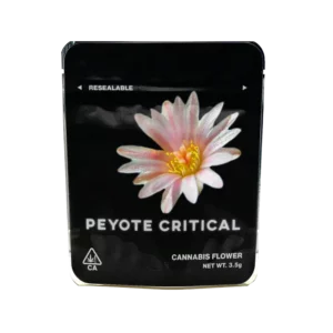 Peyote Critical Mylar Bags/Strain Pouches/Cali Packs