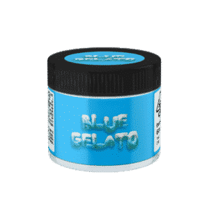 Blue Gelato Pre-Labelled Glass Jars