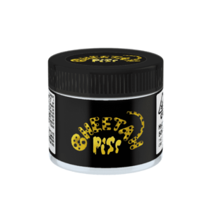Cheetah Piss Glass Jars. 60ml suitable for 3.5g or 1/8 oz.