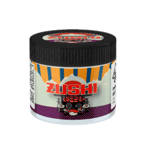 Zushi Glass Jars. 60ml suitable for 3.5g or 1/8 oz.
