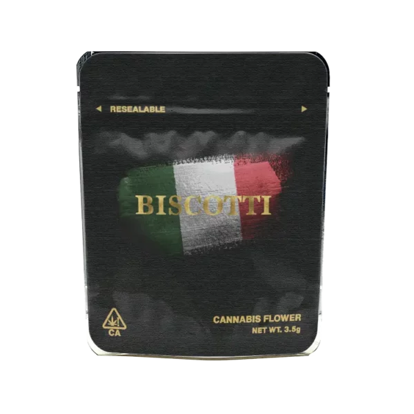 biscotti Strain Cali Pack Mylar Bags/Pouches