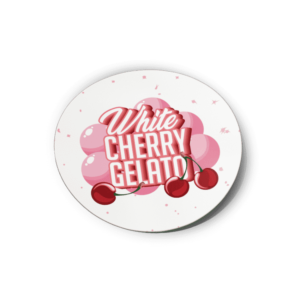 White Cherry Gelato Strain/Slap Stickers/Labels.