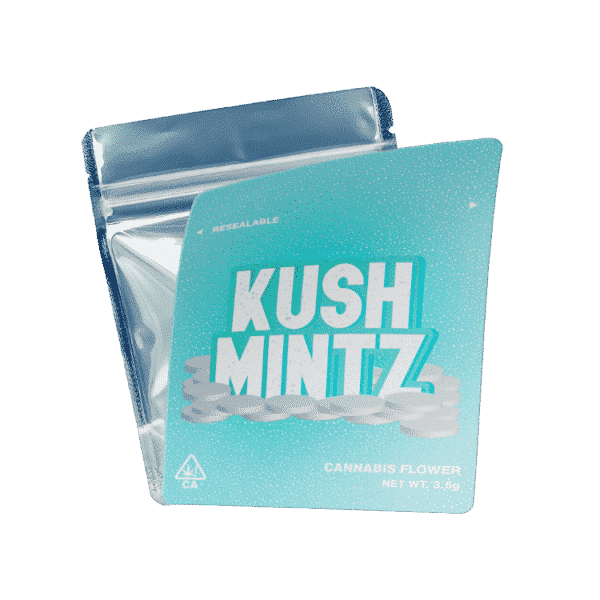 Kush Mints Mylar Bags/Strain Pouches/Cali Packs. Unlabelled.