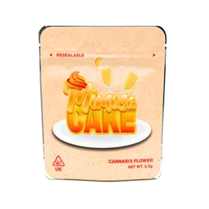 Mimosa Cake Mylar Bags/Strain Pouches/Cali Packs