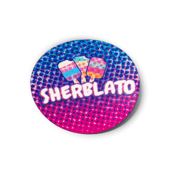 Sherblato Strain/Slap Stickers/Labels.