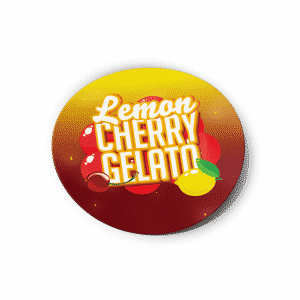 Lemon Cherry Gelato Strain/Slap Stickers/Labels.