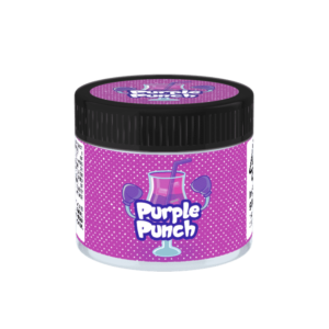 Purple Punch Glass Jars. 60ml suitable for 3.5g or 1/8 oz.