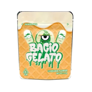 Bacio Gelato Mylar Bags/Strain Pouches/Cali Packs