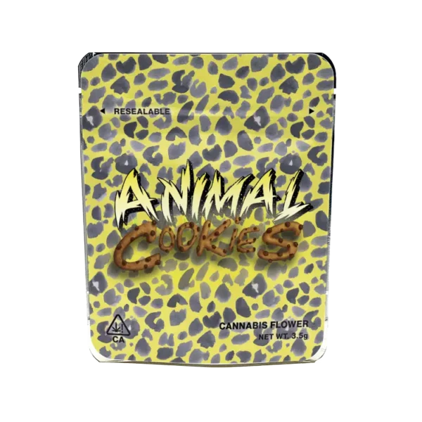 Animal Cookies Mylar Bags/Strain Pouches/Cali Packs