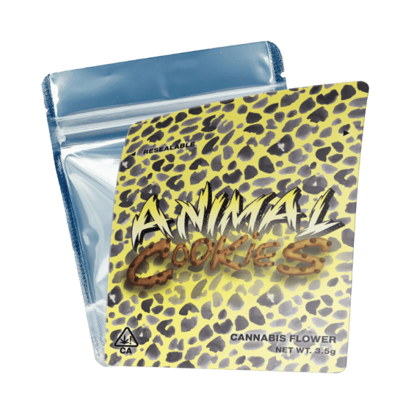 Animal Cookies Mylar Bags/Strain Pouches/Cali Packs. Unlabelled.