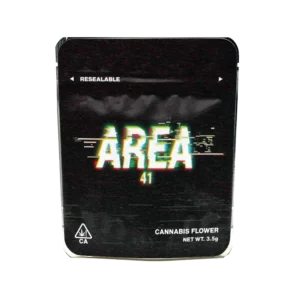 Area 41 Mylar Bags/Strain Pouches/Cali Packs.