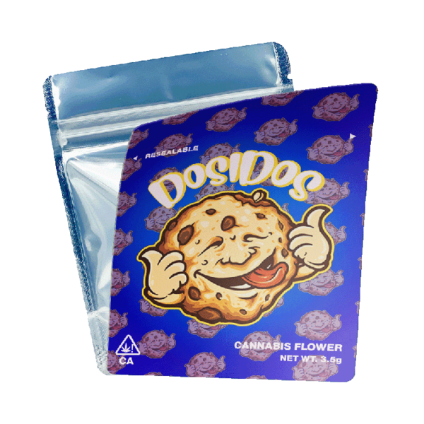 Dosidos Mylar Bags/Strain Pouches/Cali Packs. Unlabelled