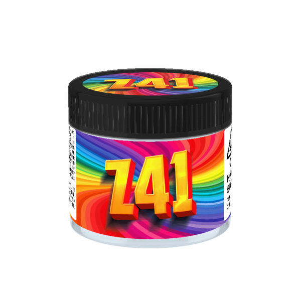 Z41 Glass Jars. 60ml suitable for 3.5g or 1/8 oz.