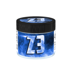 Z3 Glass Jars. 60ml suitable for 3.5g or 1/8 oz.