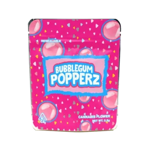 Bubblegum Popperz Mylar Bags/Strain Pouches/Cali Packs