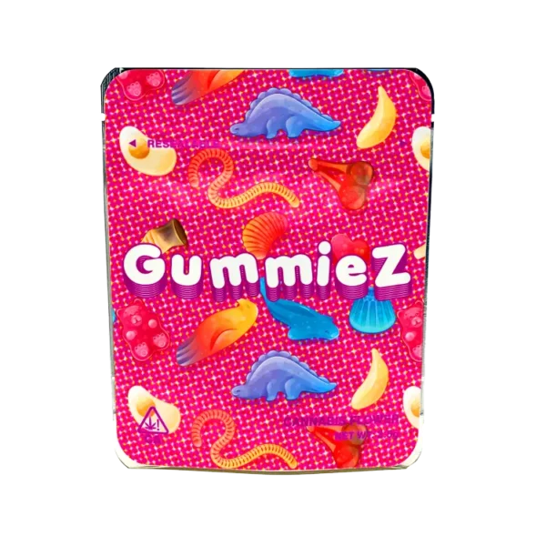 Gummiez Mylar Bags/Strain Pouches/Cali Packs
