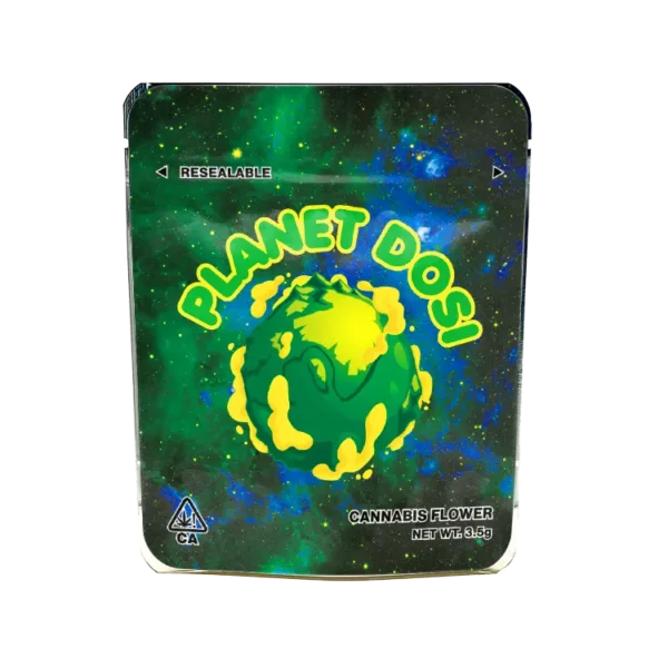 Planet Dosi Mylar Bags/Strain Pouches/Cali Packs